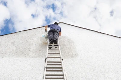 Peinture extérieure à Bosroumois — façades et ravalement